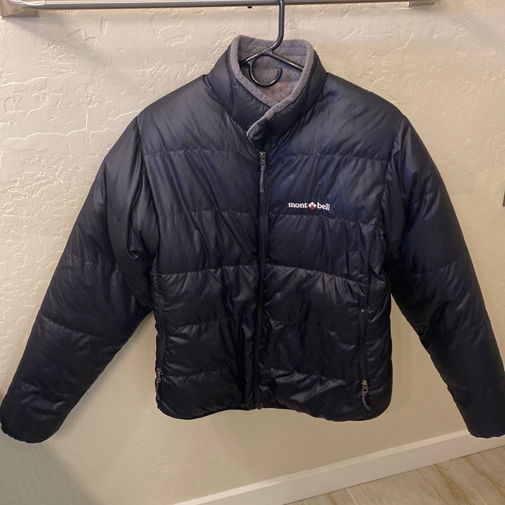 Mont bell women’s down jacket.